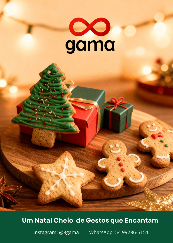 Biscoitos artesanais 8gama